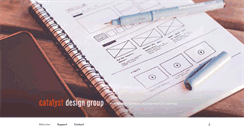 Desktop Screenshot of catalystdesigngroup.com